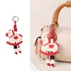 Llavero de Caballo Mecedora Dulce Retro de Cuero Colgante Exquisito Lindo Decoración para Bolso Regalo para Estudiante Regalo de Fiesta