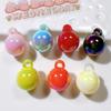 Acessórios DIY de Acrílico Capa de Celular DIY Acessórios para Cabelo Acessórios de Cola de Creme Adesivos para Copo de Água Fivela de Sapato Pingente de Pérola Redonda Colorida