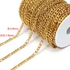 Corrente Semi-Acabada de Aço Inoxidável 3:1 Nk Transfronteiriça Corrente para DIY Moda Colar Pulseira Acessórios de Joias Atacado