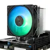 Limin Ax90 Se Argb 4 Tubos de Calor Mini Torre Enfriado por Aire CPU Cooler de Escritorio Enfriado por Aire 118mm de Altura