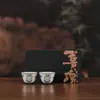 Nuevo Juego de Té Blanco Gatito Lindo 2026 para Uso en Casa, Incluye Taza de Té y Tetera en Caja de Regalo, Se puede agregar logo