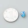 Nuevo Estilo Chino S999 Plata Pura Cabeza de Buda Trino de Loto Esmaltado DIY Pulsera Hecha a Mano Material de Accesorios de Plata