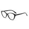 Populares Gafas de Moda Cat-Eye de Marco Grande Ultra-Ligeras Tr90 Monturas de Gafas Retro para Mujer Monturas Transfronterizas para Hombre Venta al por Mayor Versátiles