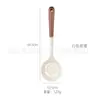 Juego de Utensilios de Cocina de 9 Piezas, Espátula Antiadherente Resistente a Altas Temperaturas, Espátula para Cocinar, Cuchara para Sopa, Mango de Madera, Juego de Utensilios de Cocina de Silicona al por Mayor