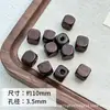 Retro Ins Versátil Casca de Coco Espaçador Contas de Madeira Espaçador Feito à Mão DIY Pulseira de Contas Colar Brincos Material para Joias