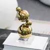 Ornamento Artístico Geométrico Nórdico de Bolas de Metal Empilháveis para Sala de Estar, Quarto, Entrada, Sala Modelo, Decorações de Arte para Casa