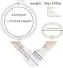 Transfronterizo Nuevo Producto Amazon Joyería Celebridad de Internet Europeo y Americano Lujo Accesible Guantes de Satén Set de Collar de Perlas para Niños