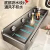 Estante Invisible de Almacenamiento para Baño Artefacto para Inodoro Montado en Pared Sin Taladro Estante de Almacenamiento para Artículos de Tocador