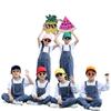 Ropa de Rendimiento Infantil, Ropa para Reuniones Deportivas de Porristas, Ropa de Graduación de Jardín de Infancia, Overoles de Mezclilla, Ropa de Moda Infantil de Moda