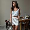 Moda Nueva Primavera/Verano 2026 Falda de Encaje de Cintura Alta para Mujer, Elegante y con Estilo, Uso Casual Diario, Transfronteriza Europea y Americana