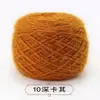 Grande Bola de Fio de Veludo de Esquilo com Fio de Seda Brilhante para Tricô à Mão, Cachecol, Chapéu, Xale de Mohair de Espessura Média Venda Direta Tricô à Mão