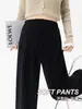 Pantalones de Maternidad Ropa de Abrigo Otoño Tallas Grandes Pantalones de Pierna Ancha 2026 Nuevo Diseño Soporte Abdominal No Constrictivo Pantalones Casuales de Arroz Pegajoso Ropa de Otoño