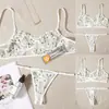 Estilo Nuevo Europeo y Americano Blanco Una Pieza Envío Directo Malla Transparente Confeccionado Lencería Sexy al por Mayor