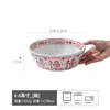 Novo Conjunto de Louça de Cerâmica Estilo Chinês para Jantar de Reunião para Uso Doméstico, Tigelas e Pratos Atacado, Tigelas Grandes, Pratos de Jantar Redondos, Tigelas e Pratos para Sopa
