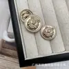 Botões de Metal Cavalo Duplo Estilo Britânico para Terno, Casaco de Lã Tricotado, Botões Decorativos Simples e Versáteis Costurados à Mão