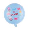 Dibujos animados transfronterizos Piggy George Page Pig Globo de película de aluminio Página Decoración de fiesta de cumpleaños Juguetes para niños al por mayor