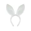Diadema de Peluche con Orejas de Conejo de Halloween para Niños, Tocado de Conejo de Dibujos Animados, Accesorios de Rendimiento de Pascua, Lindos Accesorios para el Cabello para Mujeres