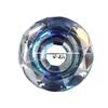 Nueva taza de cristal AB colorida de comercio exterior, taza de cristal para decoración de uñas con tapa, taza de cristal colorida, taza de cristal colorida