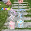 Decoração de Bolo para Dia das Crianças Celebridade da Internet Inserções 61 Meninos Meninas Moinhos de Vento Jardim de Infância Copos com Bolhas Sacolas