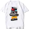 Camisetas Retro Alemanha Eudm - E34 M5 Verão Masculino Manga Curta