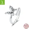 Fornecimento de jóias transfronteiriças s925 sterling silver butterfly dream europeu e americano moda anel brincos conjunto de jóias atacado