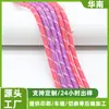 Cuerda de Poliéster Personalizada que Brilla en la Oscuridad Colgante de Bolso Fluorescente de Moda Llavero Cordón para Sudadera Cordón de Cuerda Fluorescente que Brilla en la Oscuridad