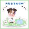 El caballero de la casa profunda Jam Rachata Chen Yaojie Película Thanapat Song Jun dibujos animados movimiento eléctrico cabeza decoración