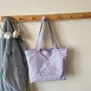 Bolsa Feminina Simples de Cor Sólida Transfronteiriça, Grande Capacidade, Moderna, Estilo Artístico, Bolsa de Ombro Transversal Casual, Versátil para Mulheres