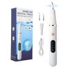 Kikido2058 Enjuagador Dental Ultrasónico Portátil Limpiador Dental Casero Limpiador Eléctrico de Dientes Herramienta de Eliminación de Sarro