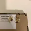 Aretes de Ojo de Tigre 'Fuegos Artificiales Dorados' para Mujer, Aretes de Diseño Único de Nicho para Otoño e Invierno, Lujo Ligero con un Toque de Alta Gama