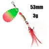 Señuelo Depredador Tiburón Spinnerbait Metálico Cuchilla de Hierro Señuelo Falso Compuesto Venta al por Mayor Equipo de Pesca Accesorios para Señuelos/Spinnerbait de Spinning