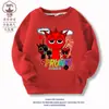 Sprunki Music Rhythm Box Colección de Personajes Sudadera Primavera y Otoño Ropa Nueva para Niños Tops de Estudiante para Niños y Niñas 6