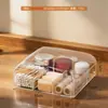 Caja de Almacenamiento de Cajones BNBSDesktop para Cosméticos Cuidado de la Piel Papelería de Estudiante con Cajones Gabinete de Almacenamiento