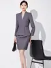 Core Mengyuan Terno Profissional terno Temperamento Feminino Departamento de Vendas Recepção de Hotel Salão de Beleza Loja de Joias Roupas de Trabalho
