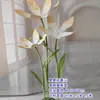 Flores de Papel Gradiente Flor Estrela Adereços de Casamento Guia de Corredor Flores para Palco de Casamento Decoração de Loja de Fotografia Flores de Papel Gradiente Arte em Papel