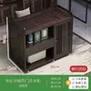 Mesa de Chá Pequena Móvel para Casa Mesa de Chá Madeira Maciça Carrinho de Chá Chaleira de Água Armário de Chá Integrado com Rodas Mesa Lateral de Chá Bandeja de Chá Kung Fu