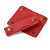 Cubierta de Asa de Viaje Hecha de Cuero PU, Asa de Bolsa Antiestrangulamiento, Cubierta de Cuero Desmontable para Asa de Maleta