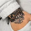 Amazon Venta Caliente Transfronteriza Pulsera de Piedra Negra para Hombre Pulsera de Hombre Moda Pulsera Elástica de Piedra Negra con Cuentas Venta al por Mayor