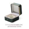 Caja de joyería Kaituo con borde dorado, caja para anillos, colgantes, pulseras de piel PU con esquinas redondeadas, caja de embalaje para joyería, al por mayor, en stock