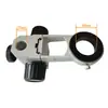 Soporte de Microscopio Accesorios de Ajuste de Soporte de Enfoque y Elevación Placa Base Stszm Ajuste Grueso Fino Engranaje Metálico