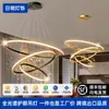 Luminária moderna minimalista para sala de jantar, sala de estar, quarto, luz principal LED para quarto, lustre, venda direta da fábrica de iluminação para decoração de casa em Zhongshan
