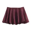 Traje Sexy de Chica Caliente para Mujer, Top de Tirantes Corto Estilo Globo 7969256, Pantalones Culotte de Linterna, Falda Corta 9532606