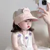 Gorro para Bebé, Sombrero de Sol de Verano, Sombrero de Pescador, Niños y Niñas, Ala Ancha, Chal Desmontable, Transpirable y de Secado Rápido para Niños