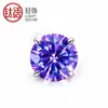 Brincos de Titânio F136 com Fundo Arredondado e Quatro Garras Inlaid Zircônia Grau 5A Rosca Externa Studs para Orelha Studs para Cartilagem da Orelha Joias Simples de Piercing de Nicho