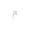 Venta al por mayor transfronteriza directa de fábrica Anillo para labio de acero inoxidable con múltiples diseños Joyería popular de moda callejera Venta al por mayor