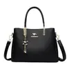 Bolso de Mujer 2026 Nueva Moda Bolso de Mano de Negocios Transfronterizo Retro de Gama Alta Versátil para Viajar con Múltiples Compartimentos Bolso de Hombro
