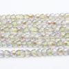 6mm semilla de loto pequeña galvanizada vidrio con cuentas campana diy accesorios de joyería accesorios antiguos para horquilla materiales para hacer arte de uñas
