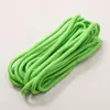 Corda Trançada Colorida Casual de Poliéster Multiuso Acessórios para Joias Artesanais DIY Corda com Contas Corda para Pingente de Celular Material