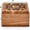 Caja de Almacenamiento Conmemorativa de Madera Caja de Regalo para el Día de la Madre Caja de Almacenamiento para Joyería Caja para Aceites Esenciales Organizador Pequeño para Joyería Caja de Almacenamiento