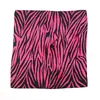 Atacado Transfronteiriço Moda Street Hip-Hop Estilo Étnico Lenço de Cabeça Faixa de Cabelo Estampa Zebra Algodão Lenço Quadrado Lenço de Cabeça